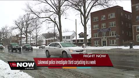 Lakewood residents on edge after 3 carjackings in 5 days