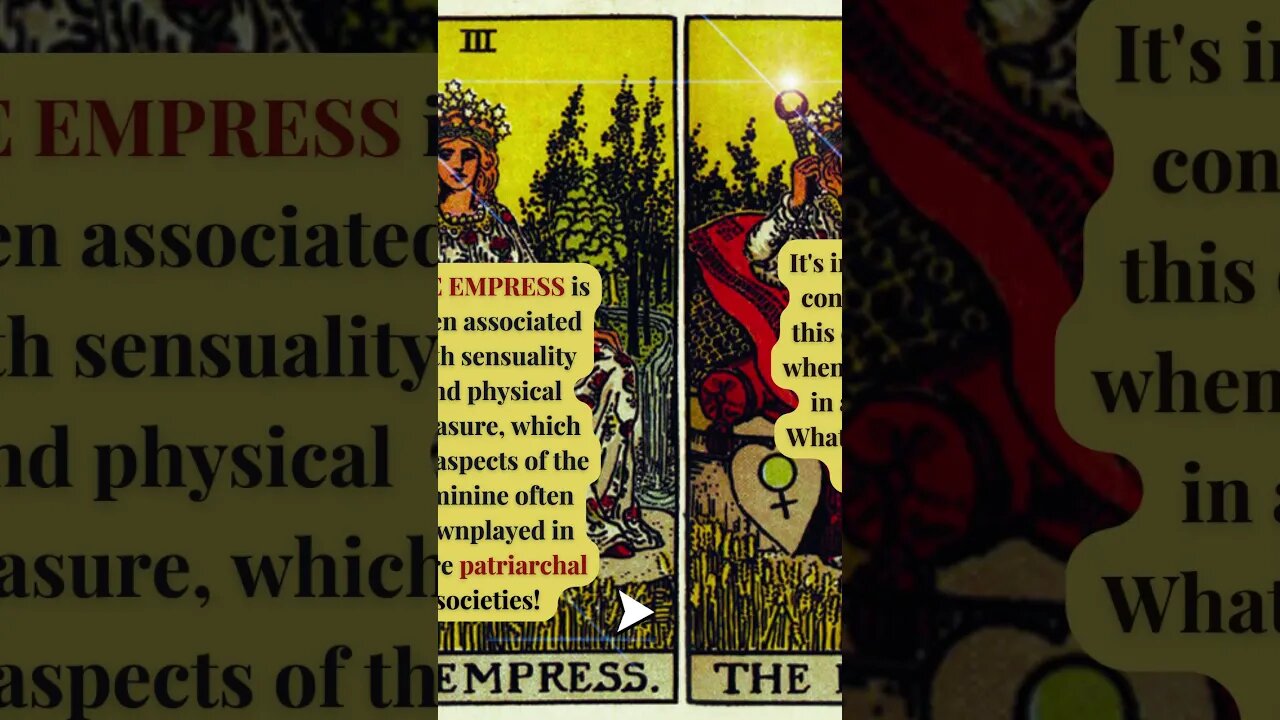 What MYSTERIES Does THE EMPRESS Tarot Card Hold for You? Pt. 3 #shorts #tarot #inspiration