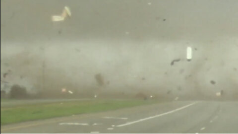 Keep An Eye On The Red Chevy… Tornado at Round Rock, TX