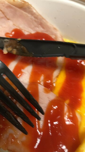 Dinner at Wawa Turkey egg and cheese