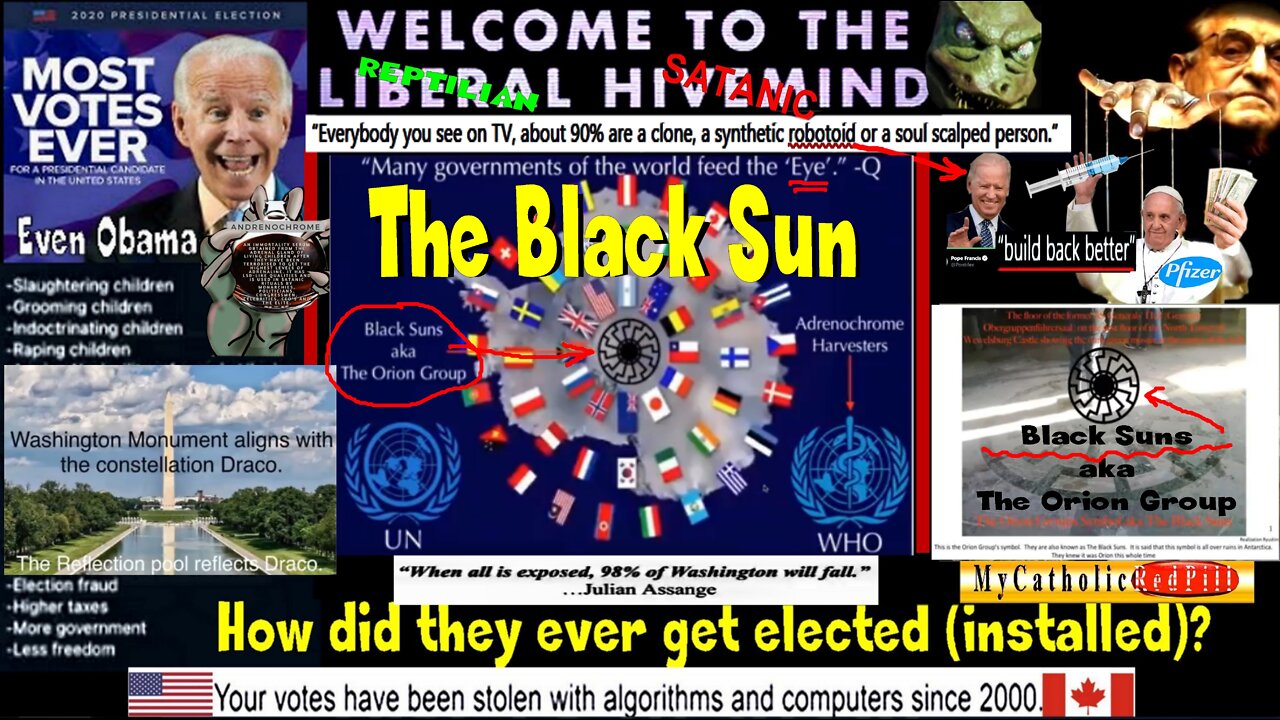 The Black Sun! Was WW2 An ADRENOCHROME HARVEST? Are REPTILIAN HYBRIDS Controlling Earth?