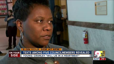 Council texts: City manager needs counseling