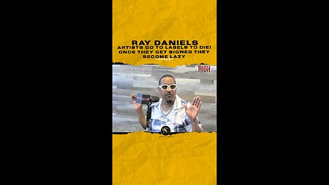 @raydaniels Artists go to labels to die! Once they get signed they become lazy