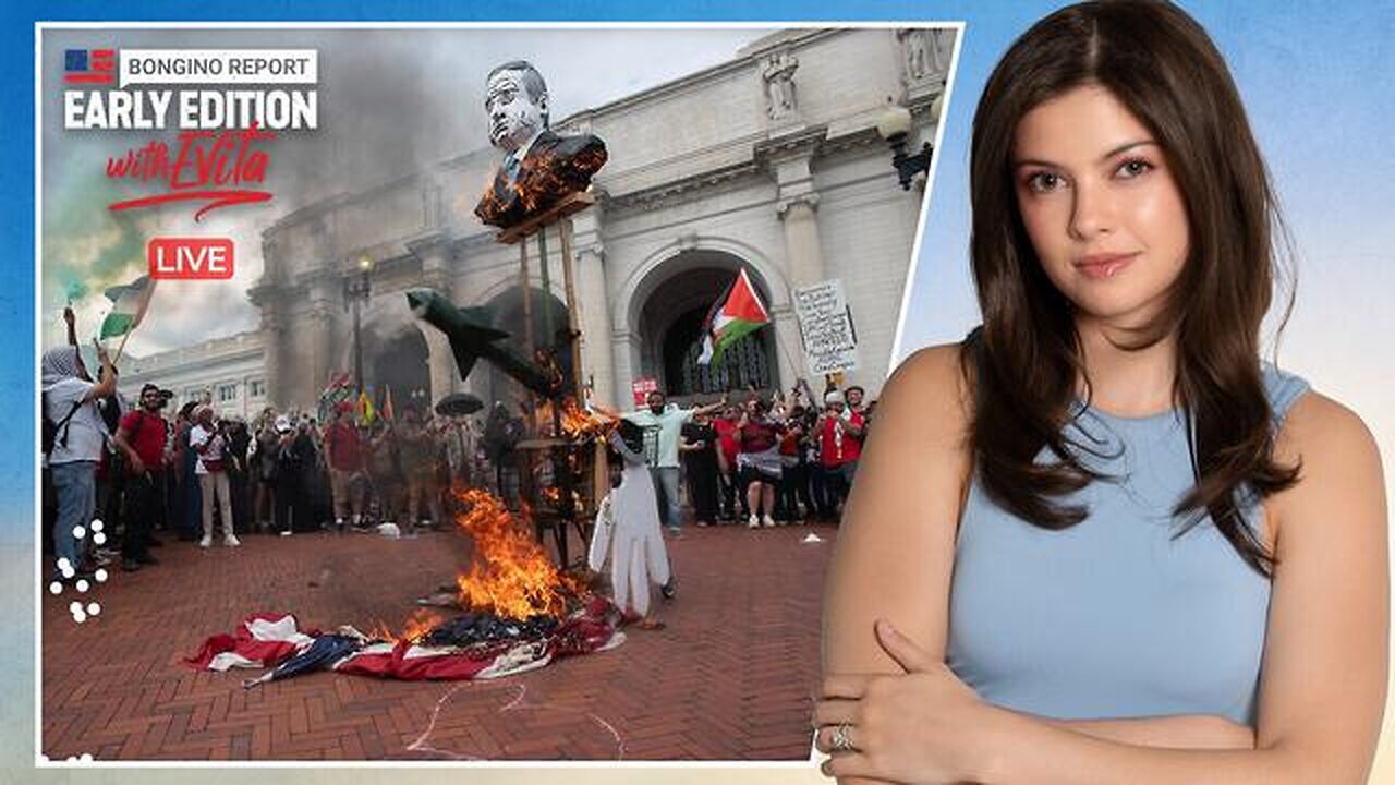 Marxist Rioters Are Burning The Flag... Again!