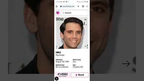 HAPPY 39 YEARS OLD BIRTHDAY MIKA