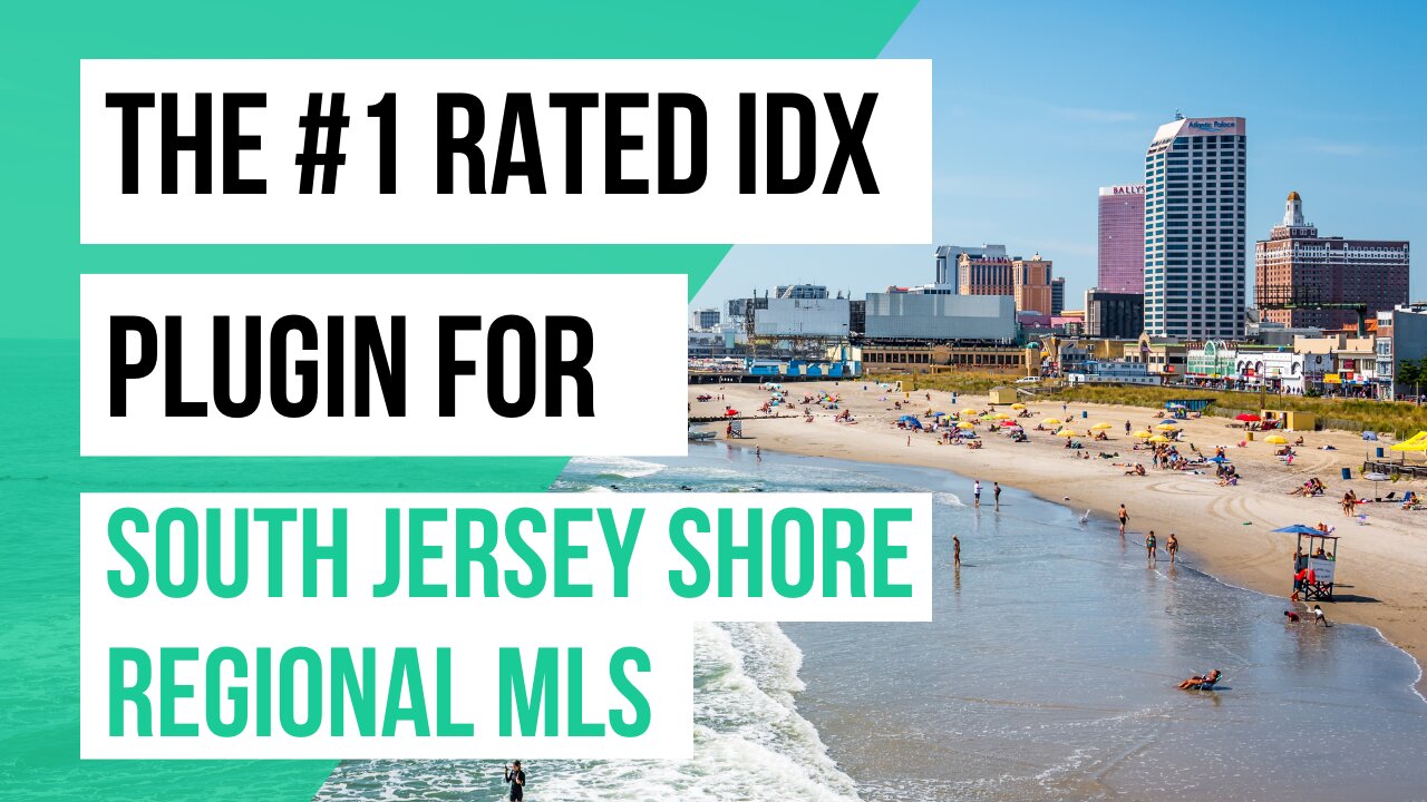 How to add IDX for South Jersey Shore Regional MLS to your website - SJSR MLS