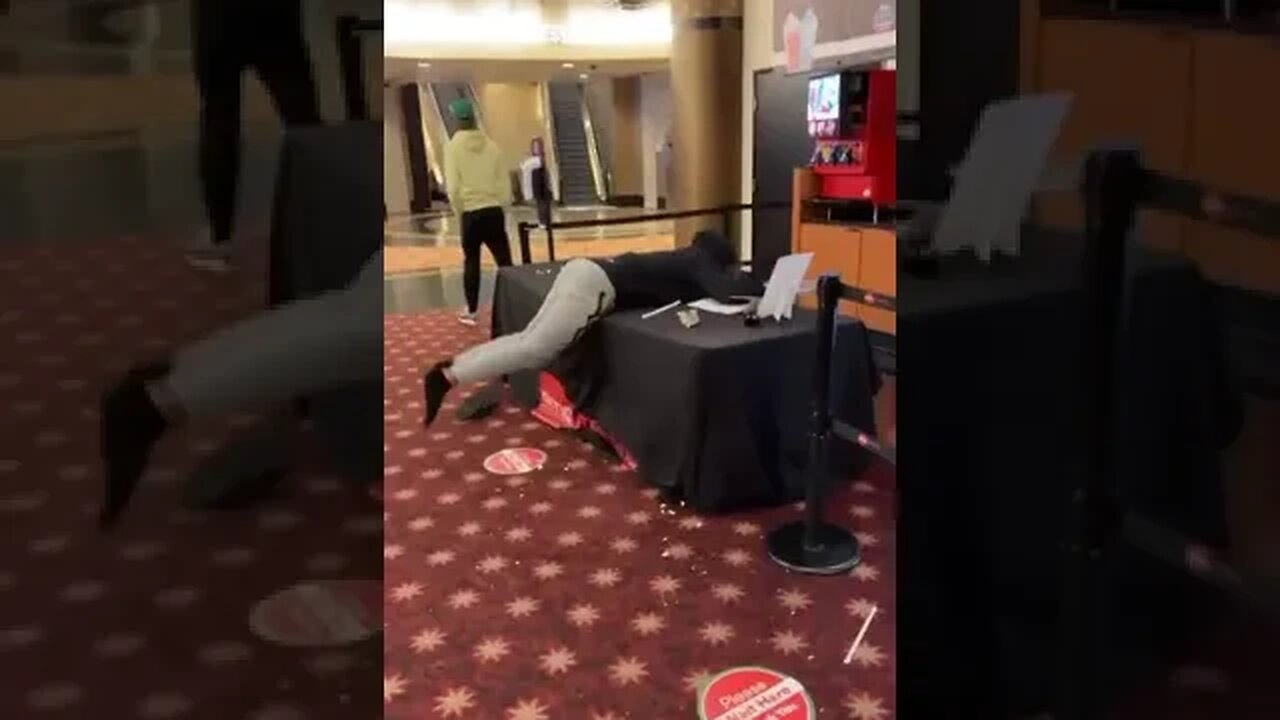 ATTACKS ME AT THE MOVIES