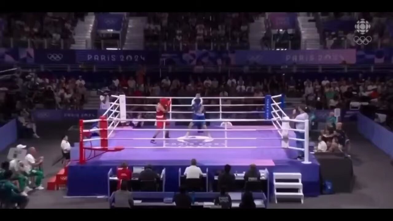 Imane Khalif vs Angela Carini 2024 Paris Olympic Boxing Fight