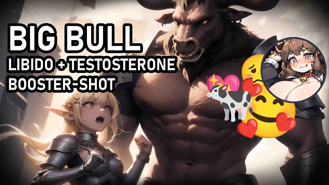 BIG BULL BOOSTER SHOT 🐂 Dominance / Masculinity / Attraction Subliminal