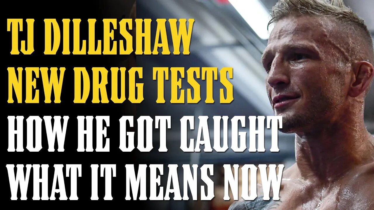 TJ Dilleshaw New Drug Tests - How He Got Caught & What it Means NOW!!