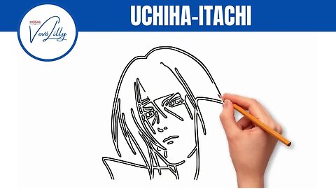 COMO DESENHAR | HUCHIHA-ITACHI | PASSO A PASSO. MUITO FÁCIL