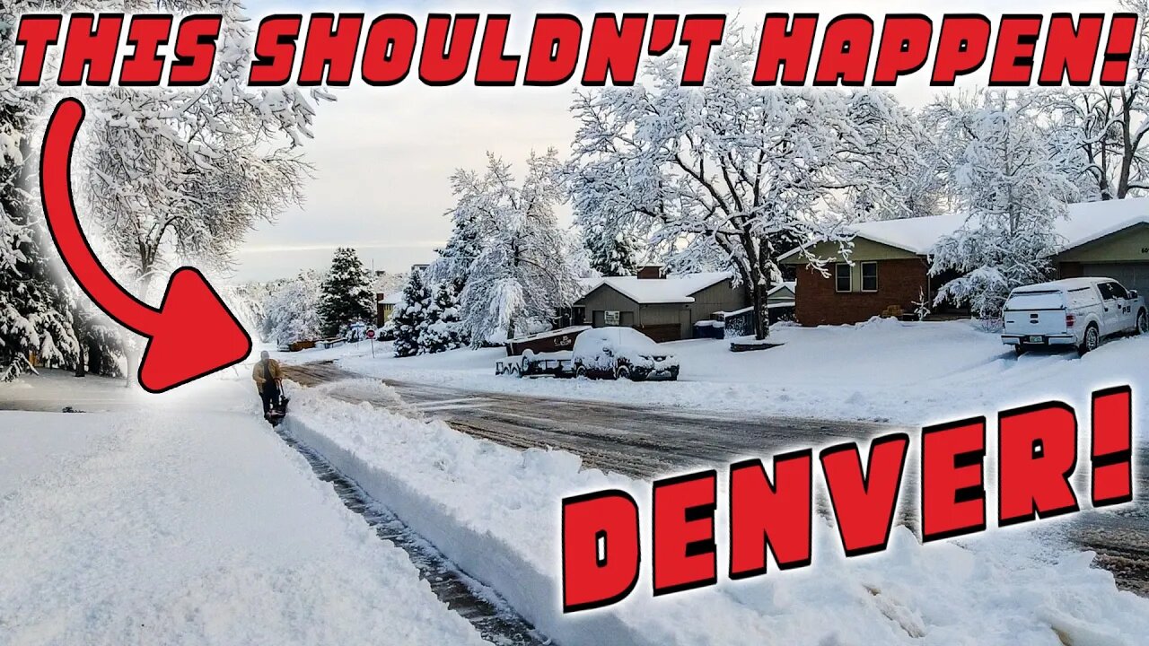 MARCH SNOW IN DECEMBER? | THIS SHOULDN"T HAPPEN!