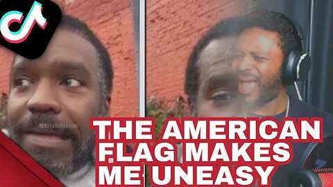 Zesty Black Man Says "The American Flag Makes Me Uncomfortable" | Tik Tok Madness