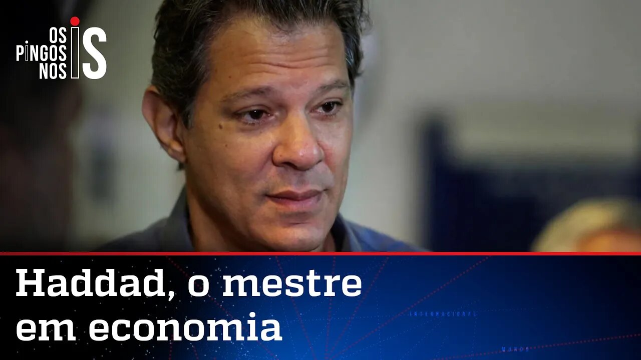 Ministro da Fazenda, Haddad confunde Conselho com Autarquia