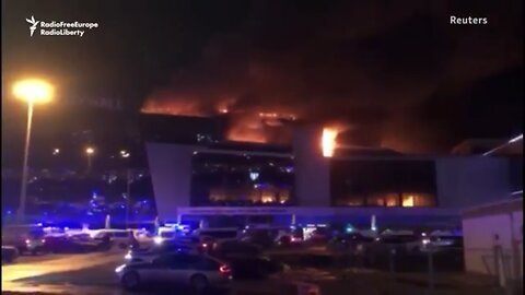 Footage Of Moscow Concert Hall Shooting