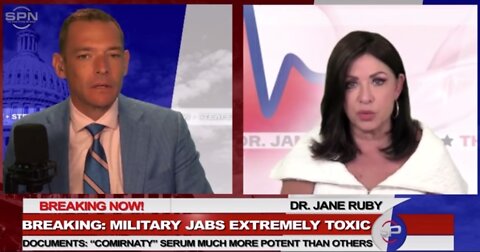 Stew Peters: Breaking: Military Jabs Extremely Toxic "Comirnaty" Serum More Potent Than Others