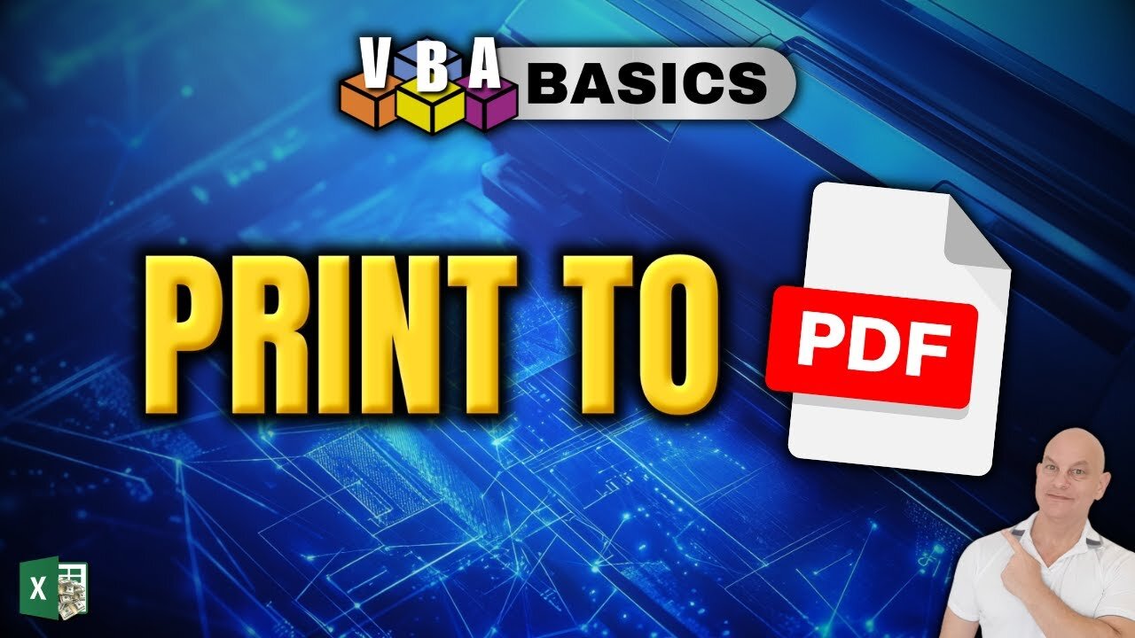 VBA Basics: How To Print To PDF Correctly – EVERY TIME