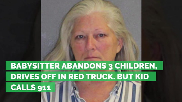 Babysitter Abandons 3 Children, Drives Off in Red Truck. But Kid Calls 911