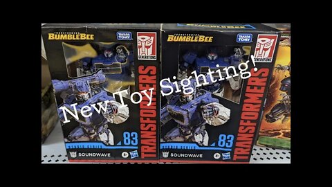 Transformers Soundwave Studio series #83 *Rodimusbill New Toy Sighting* Short