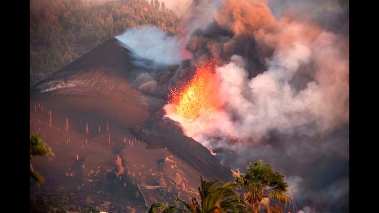 La lava del volcán cubre 338 hectáreas