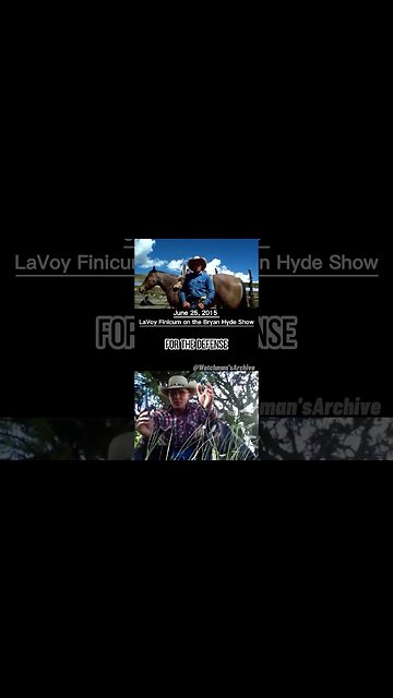 Why The Federal Government Cannot Own Land - LaVoy Finicum