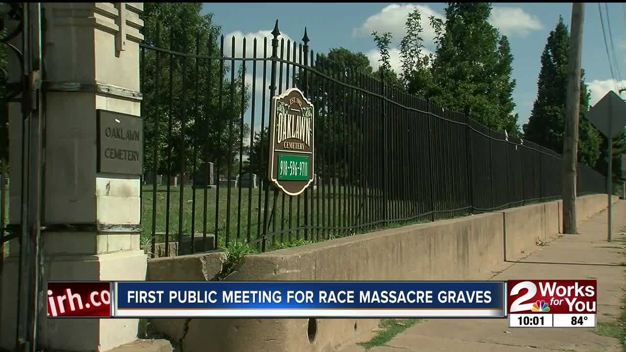 First public meeting for Race Massacre graves