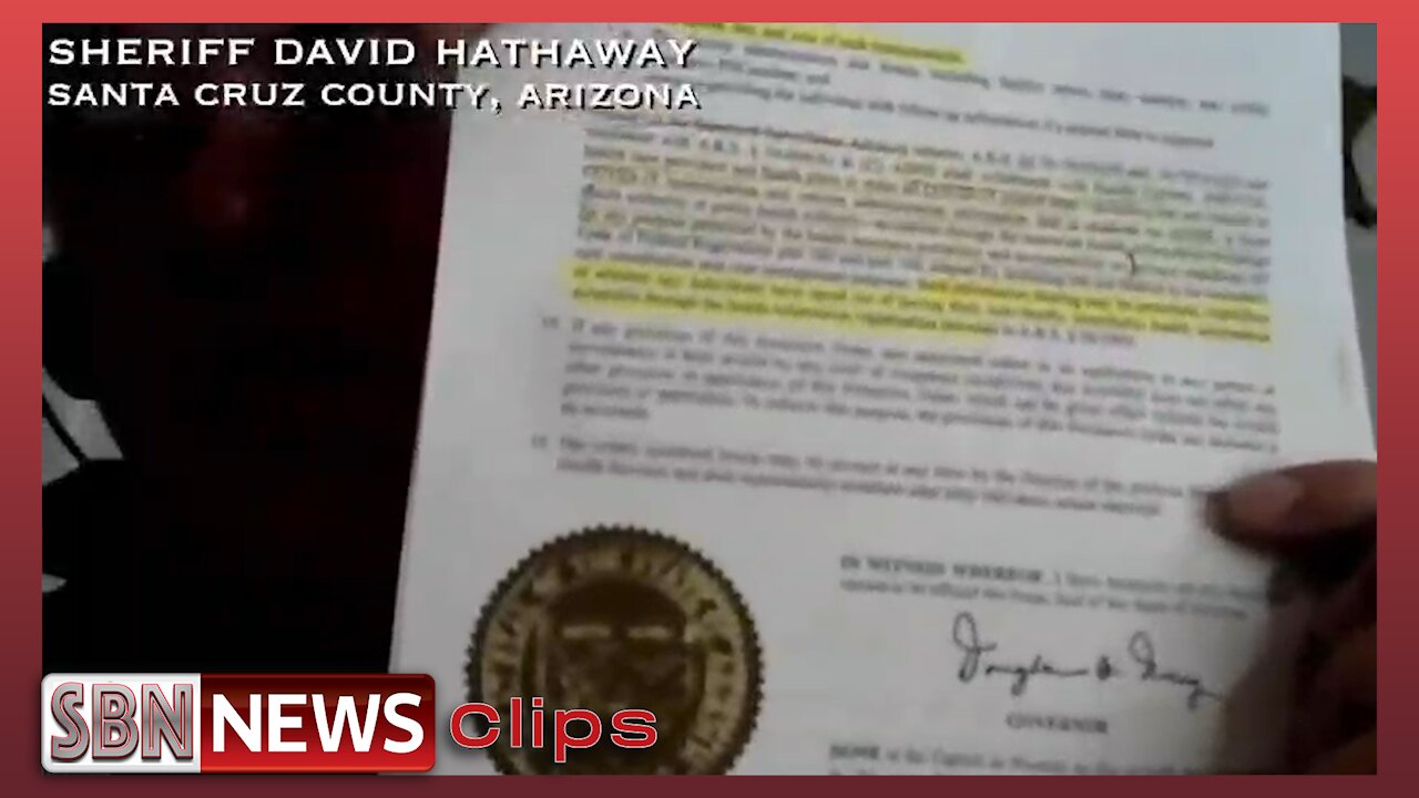 AZ Sheriff Exposes AZ Governor Doug Ducey & The Federal Covid $$$ - 5268