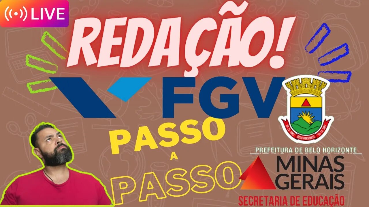 Redação FGV passo a passo