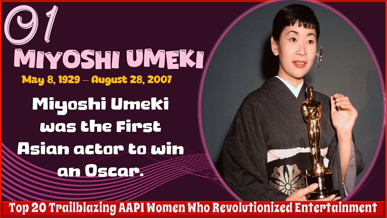 Miyoshi Umeki | Top 20 Trailblazing AAPI Women