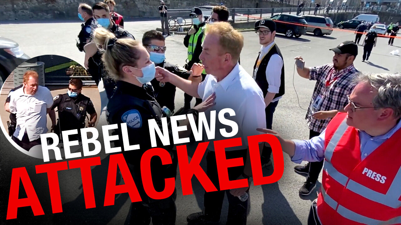 WATCH: What happened the morning after the Montreal police raid on Rebel’s temporary HQ