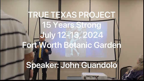 John Guandolo at True Texas Project 15 Years Strong