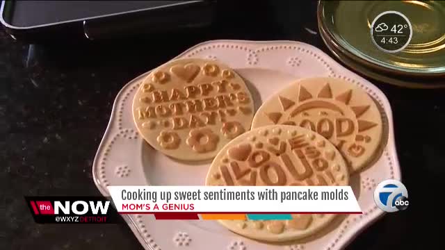 Canton mom cooks up sweet sentiments with pancake molds