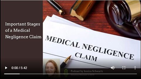 Podcast | Stages of a Medical Negligence Claim