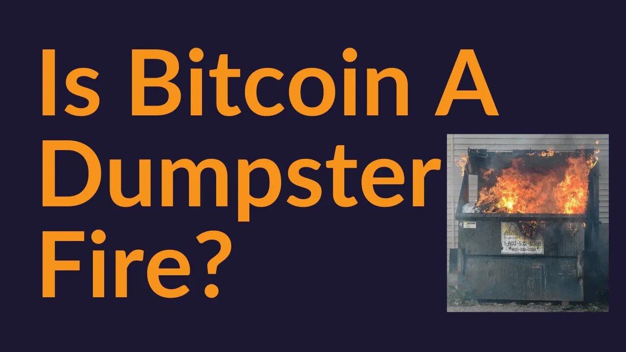 Bitcoin Is A "Dumpster Fire" (Peter Zeihan)