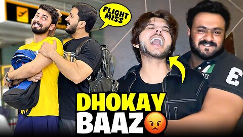 Dhokaybaaz Caught Red Handed😡Haider ny Flight miss krwa di✈️