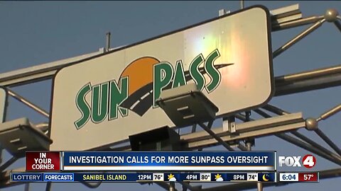 Investigation calls for more Sunpass oversight