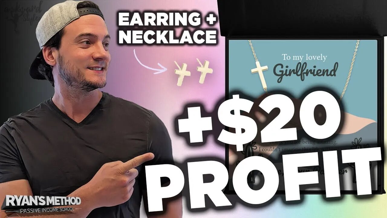 NEW Print on Demand Earring & Necklace Jewelry Sets Have HUGE Profit Margins (Awkward Styles Review)