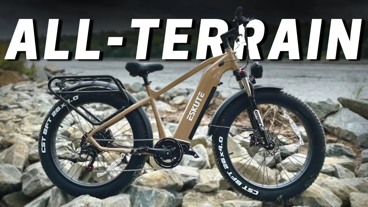 The 28 MPH All-Terrain E-Bike Alternative!! // E-Skute Spark X