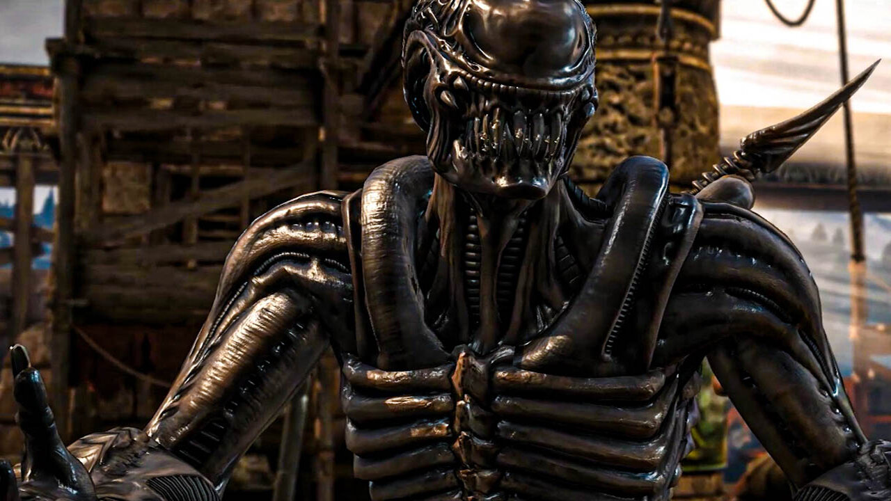Alien Fight - Mortal Kombat Xl 60FPS Gameplay PC Ultra Settings No Commentary