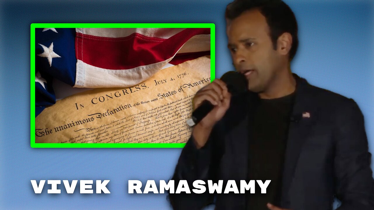 Vivek Ramaswamy: ‘2024 is Our 1776—Revive the American Dream’