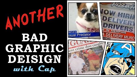 Bad News | Bad Graphic Design with Cap | 022