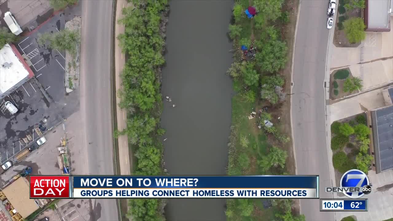 Organization to help homeless removed from camps along the South Platte River in Englewood