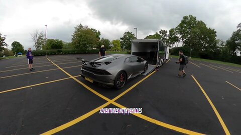 LAMBORGHINI HURACAN COLD START