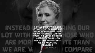 ''..instead of comparing,,'' | HELEN KELLER'S QUOTE | #shorts