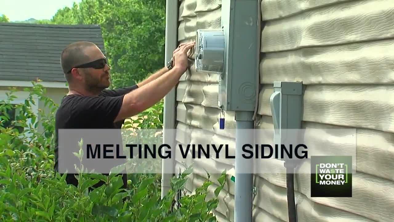 Vinyl siding is melting, and homeowners can't get help