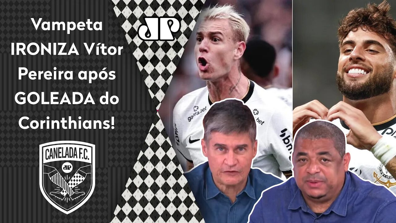 "E o VP dizia que eles NÃO PODEM jogar…" Vampeta TIRA SARRO após JOGAÇO de Guedes e Yuri Alberto