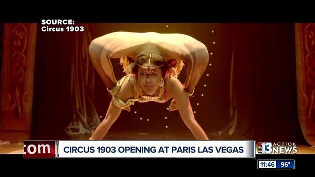 John Katsilometes talks about the Circus opening at the Paris hotel-casino and 'Alice' at the Red Rock