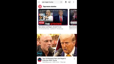 YouTube Is Censoring Rogan and Trump's Interview. Here's Why It's Demonic