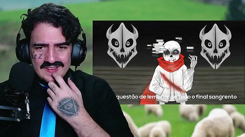 PASTOR REACT Rap do Geno Sans 『 Aftertale 』 |Pra isso sobrevivo| AniRap