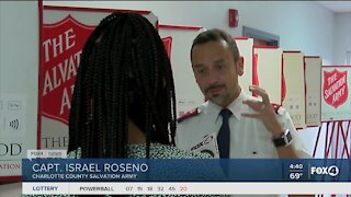 Charlotte County Salvation Army Captain raises money